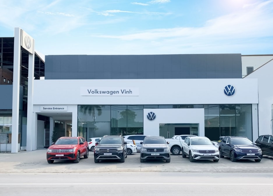 Đại lý Volkswagen Vinh tiêu chuẩn 4S khai trương